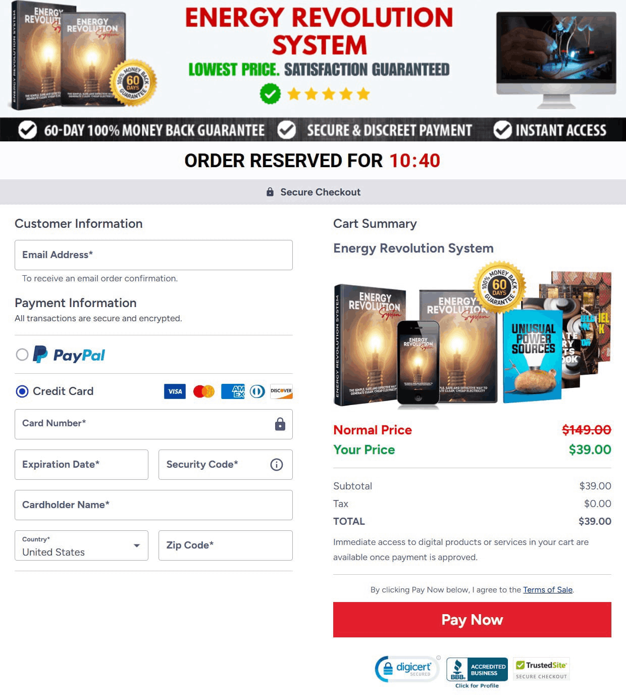 energy-revolution-system-checkout-page